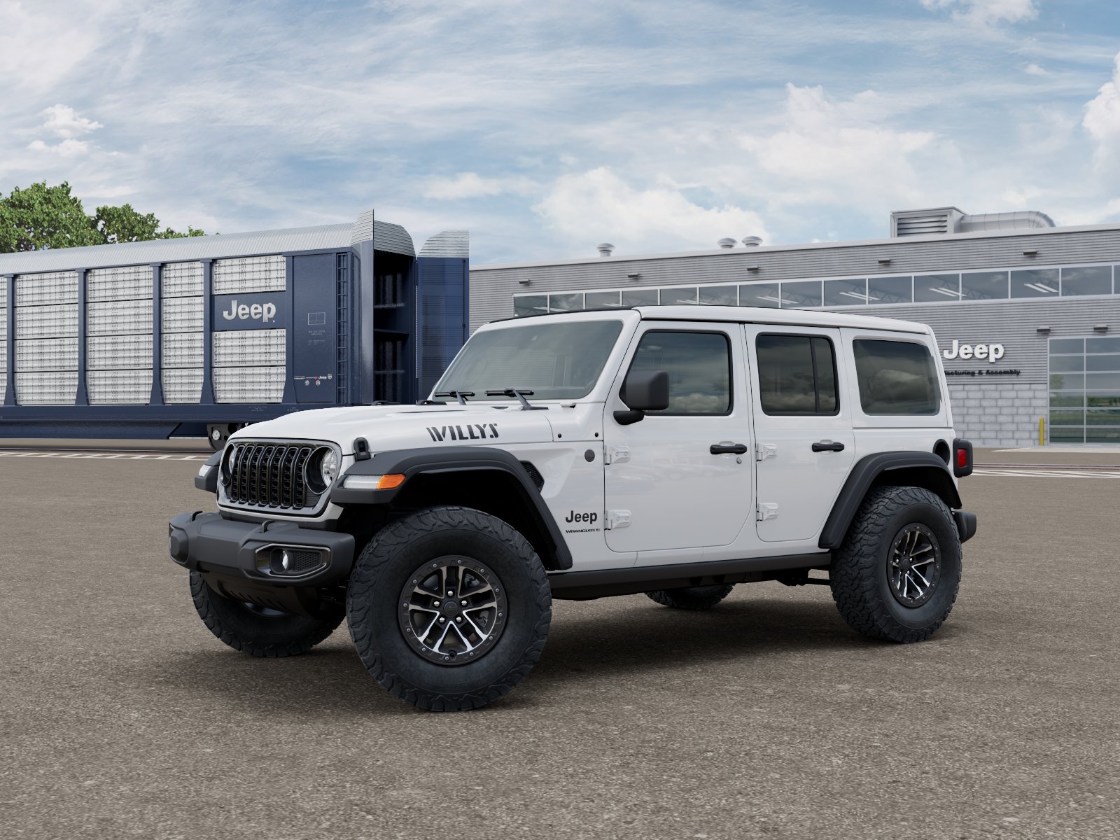 New 2027 Jeep Wrangler 4-DOOR WILLYS Sport Utility