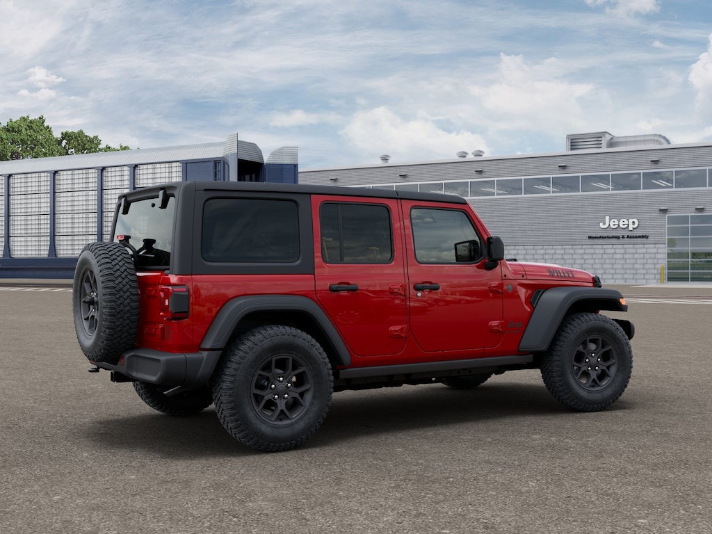 New 2026 Jeep Wrangler 4-DOOR WILLYS Sport Utility