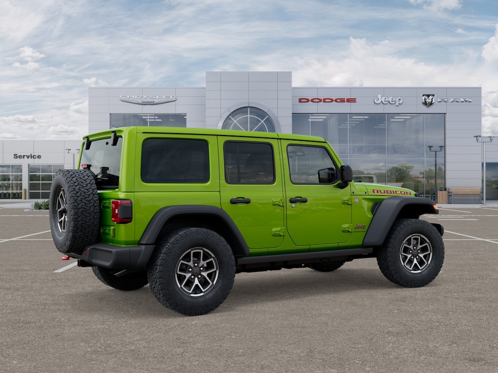 New 2025 Jeep Wrangler 4-DOOR RUBICON Sport Utility