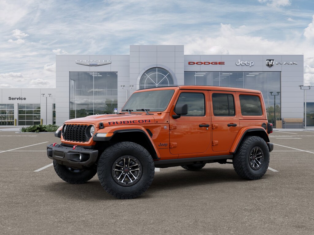 New 2025 Jeep Wrangler 4-DOOR RUBICON X Sport Utility