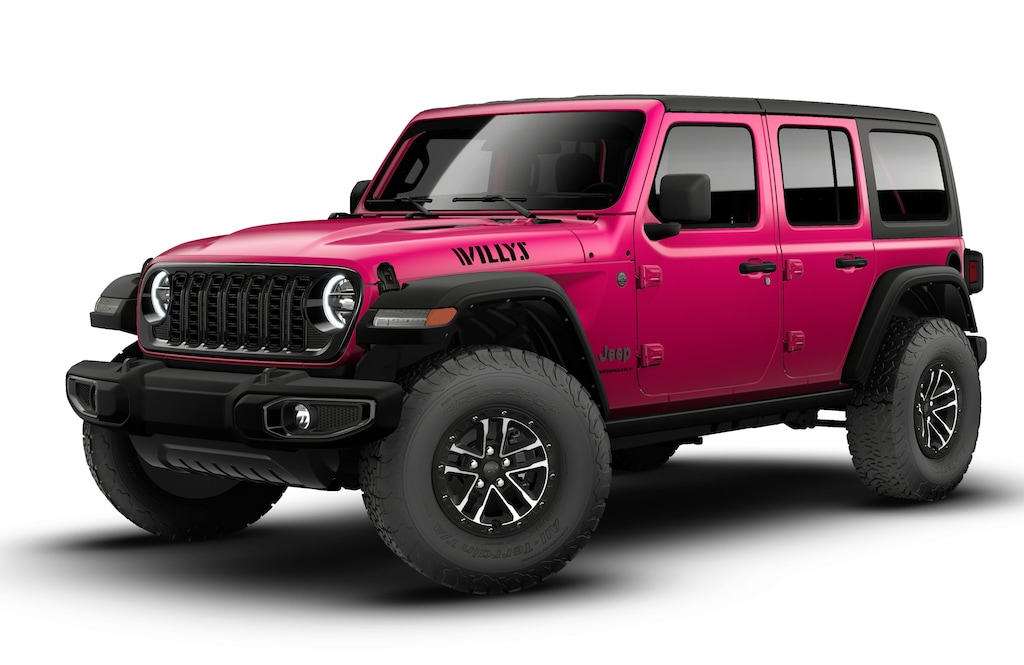 New 2026 Jeep Wrangler 4-DOOR WILLYS Sport Utility