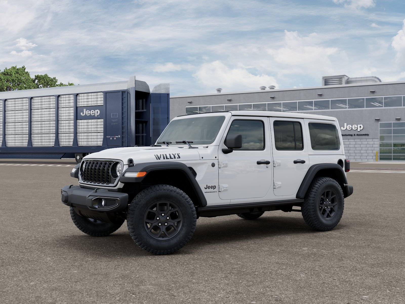 New 2027 Jeep Wrangler 4-DOOR WILLYS Sport Utility