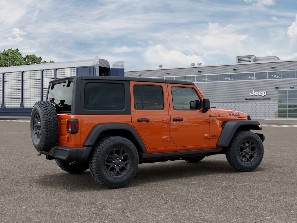 New 2026 Jeep Wrangler 4-DOOR WILLYS Sport Utility