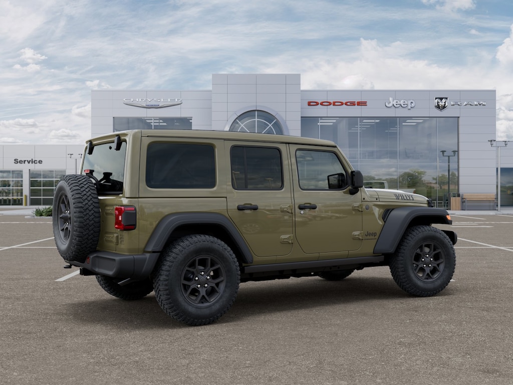 New 2026 Jeep Wrangler 4-DOOR WILLYS Sport Utility