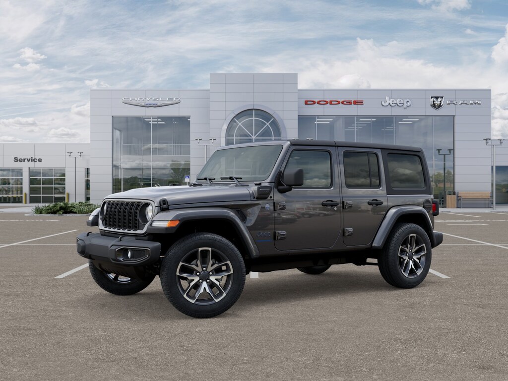New 2025 Jeep Wrangler 4xe 4-DOOR SPORT S Sport Utility