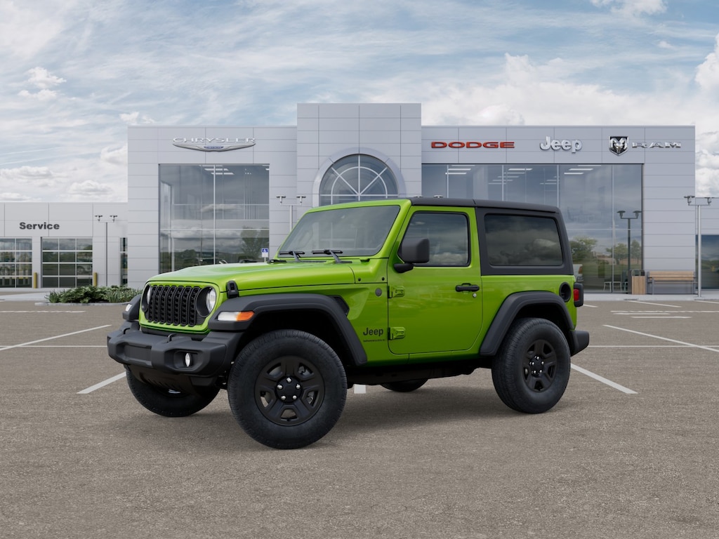 New 2025 Jeep Wrangler 2-DOOR SPORT Sport Utility
