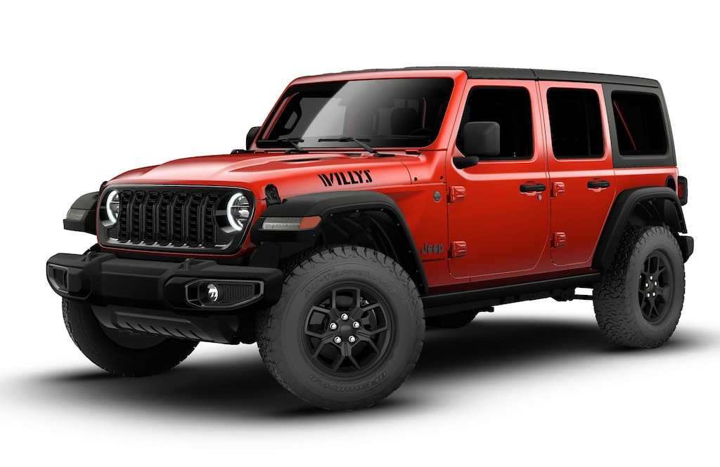 New 2026 Jeep Wrangler 4-DOOR WILLYS Sport Utility