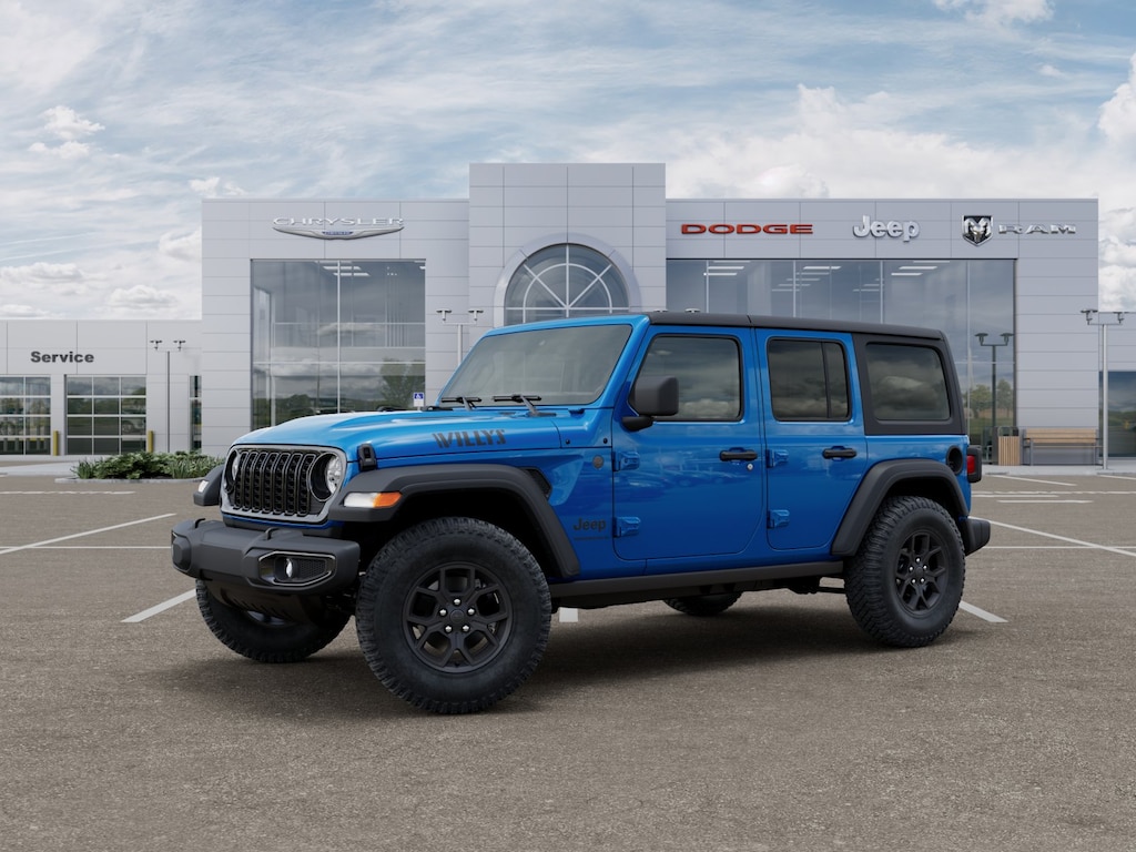New 2026 Jeep Wrangler 4-DOOR WILLYS Sport Utility