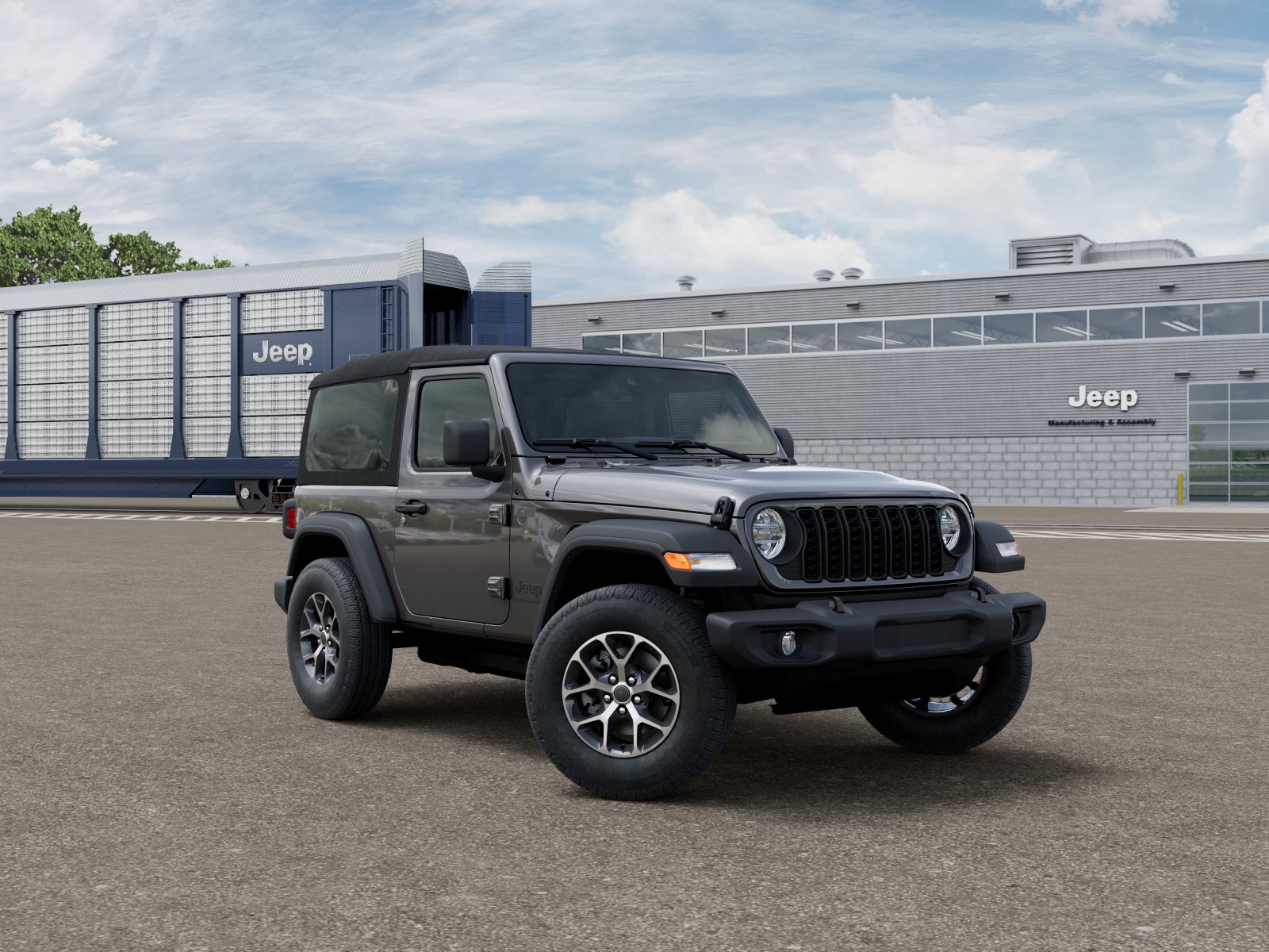 New 2027 Jeep Wrangler 2-DOOR SPORT S Sport Utility