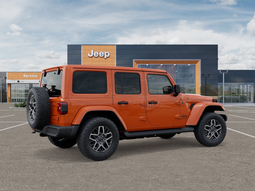 New 2025 Jeep Wrangler 4-DOOR SAHARA Sport Utility