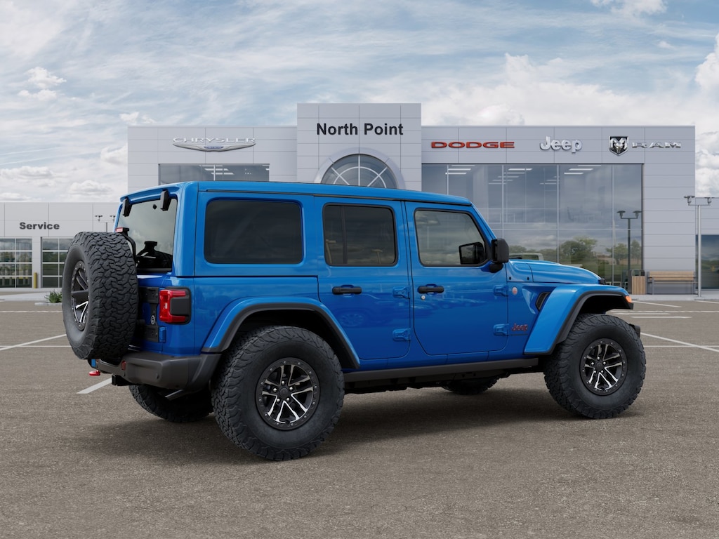 New 2026 Jeep Wrangler 4-DOOR RUBICON X Sport Utility
