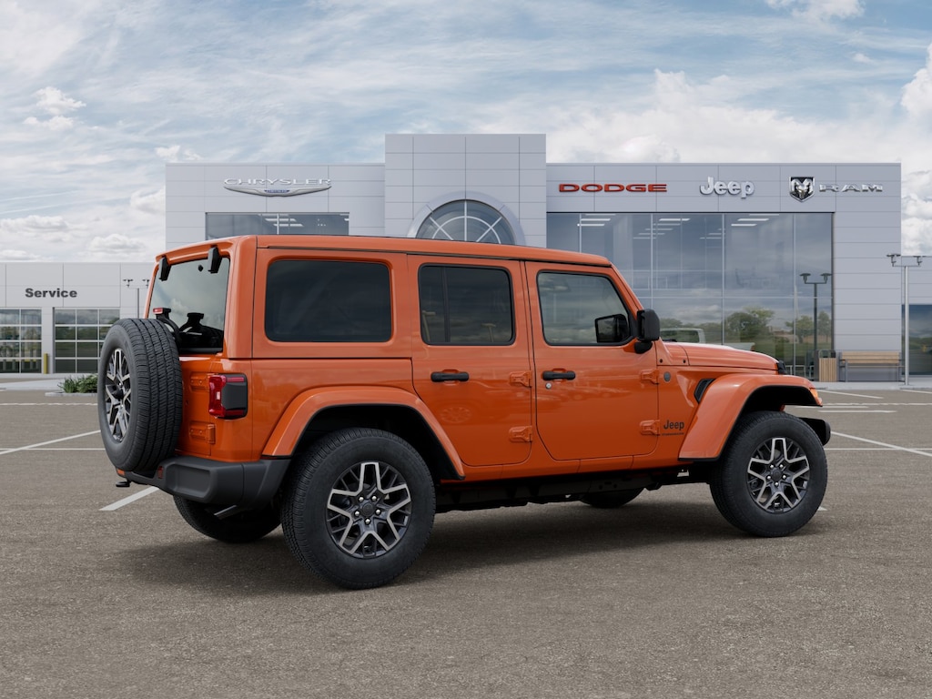New 2025 Jeep Wrangler 4-DOOR SAHARA Sport Utility