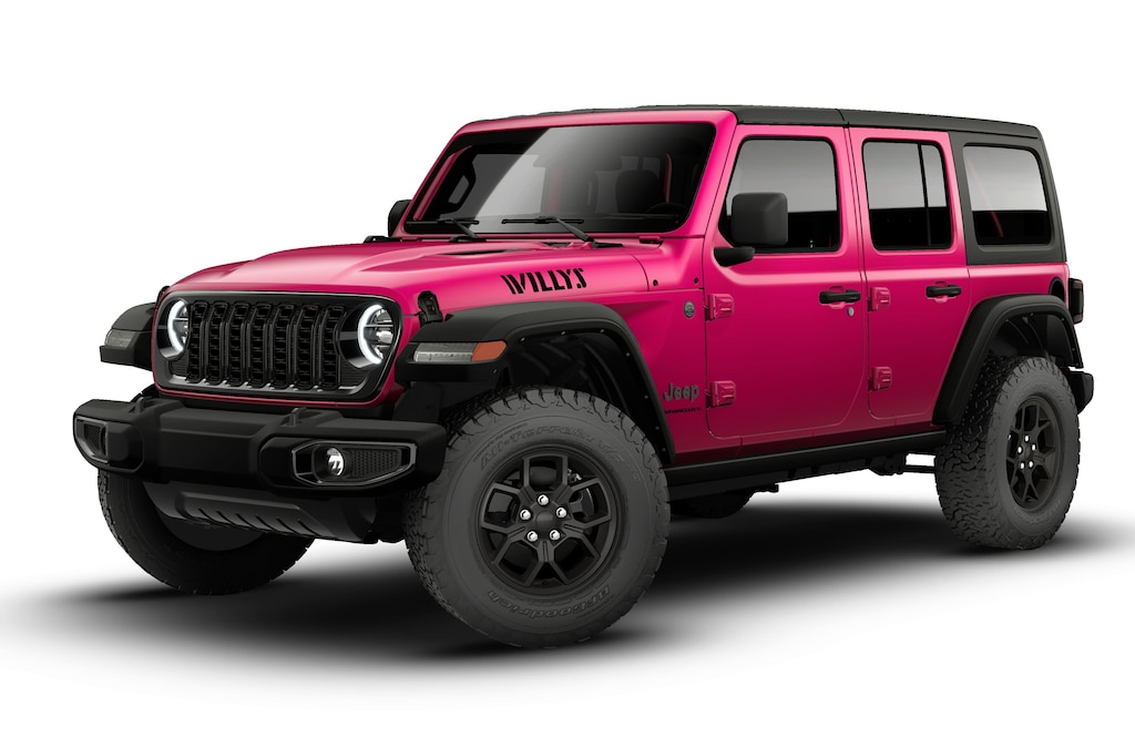 New 2026 Jeep Wrangler 4-DOOR WILLYS Sport Utility