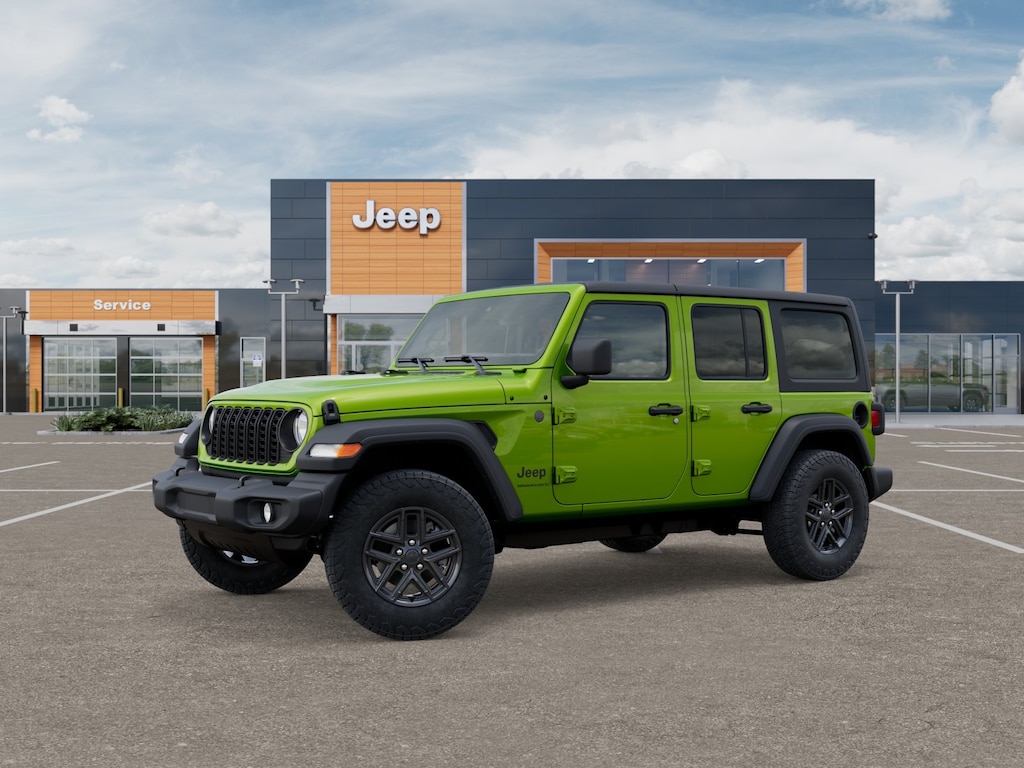 New 2025 Jeep Wrangler 4-DOOR SPORT S Sport Utility