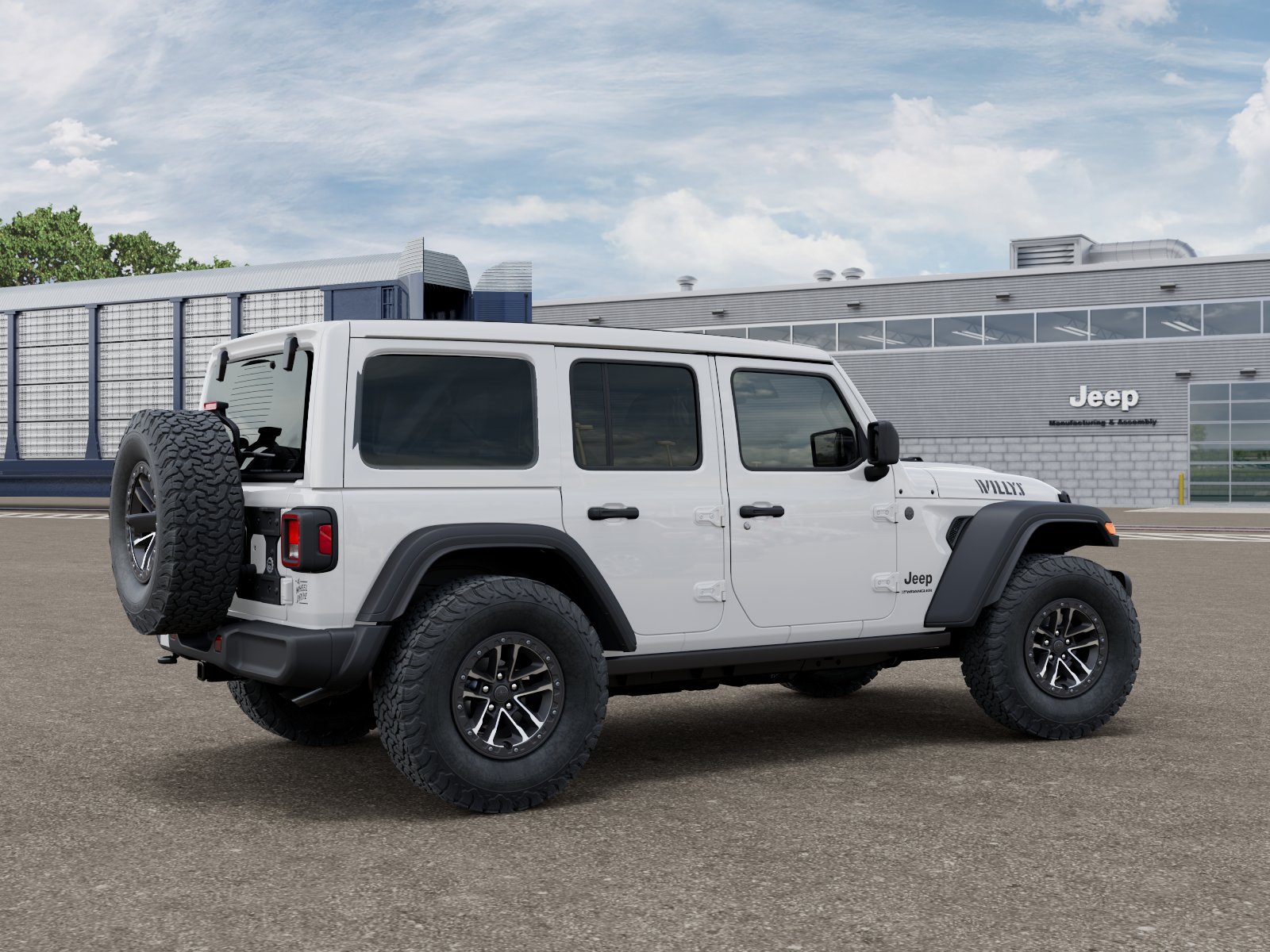 New 2027 Jeep Wrangler 4-DOOR WILLYS Sport Utility