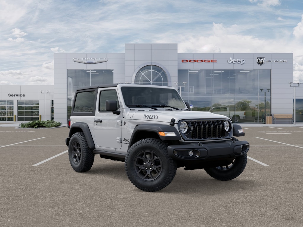 New 2025 Jeep Wrangler 2-DOOR WILLYS Sport Utility