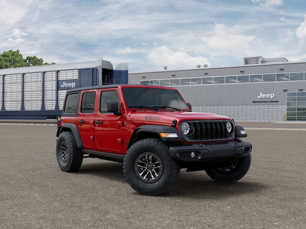 New 2026 Jeep Wrangler 4-DOOR WILLYS Sport Utility