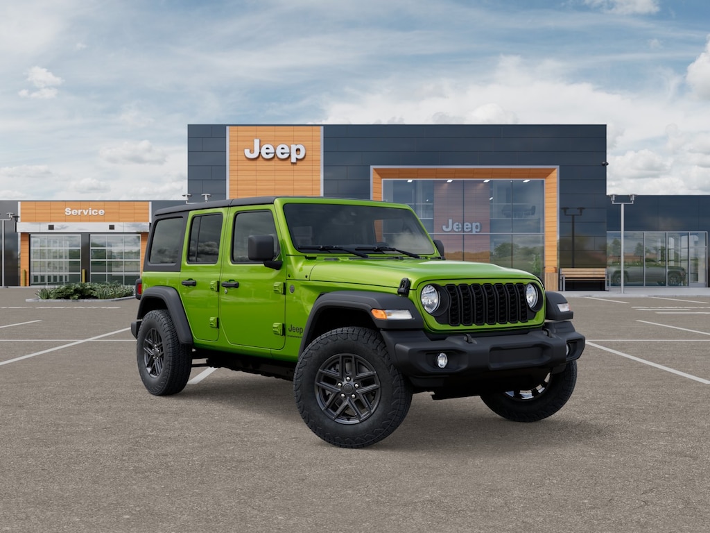 New 2025 Jeep Wrangler 4-DOOR SPORT S Sport Utility