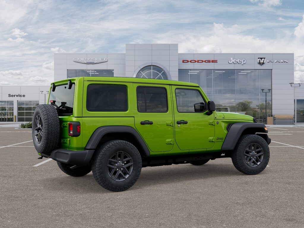 New 2025 Jeep Wrangler 4-DOOR SPORT S Sport Utility