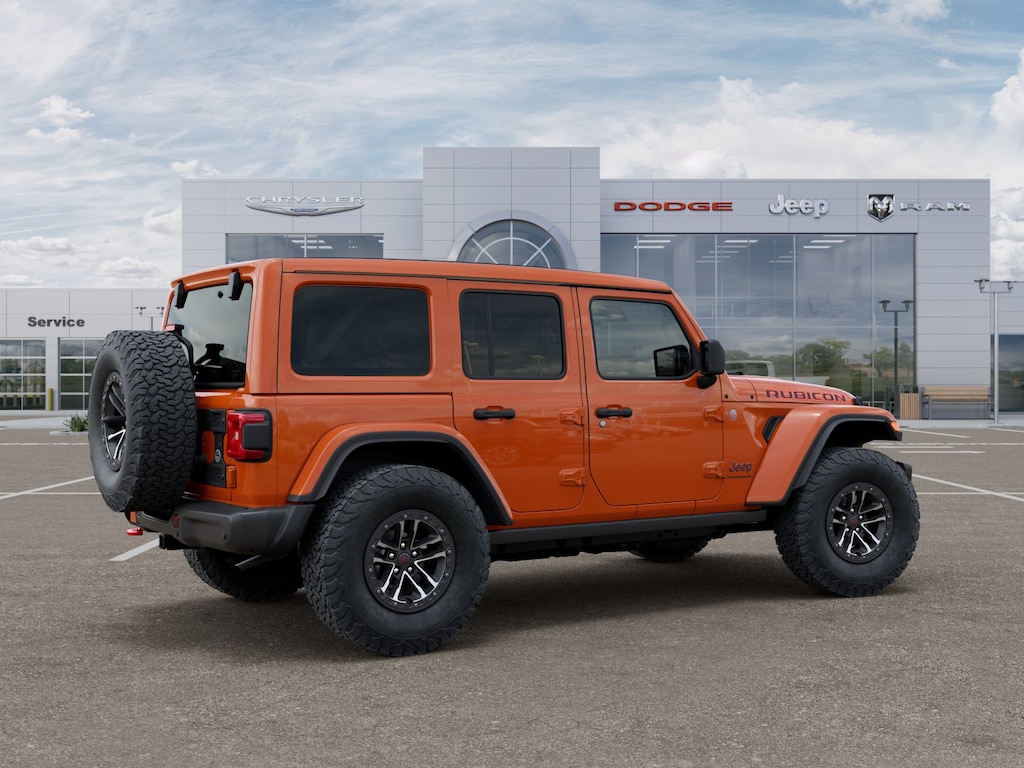New 2025 Jeep Wrangler 4-DOOR RUBICON X Sport Utility