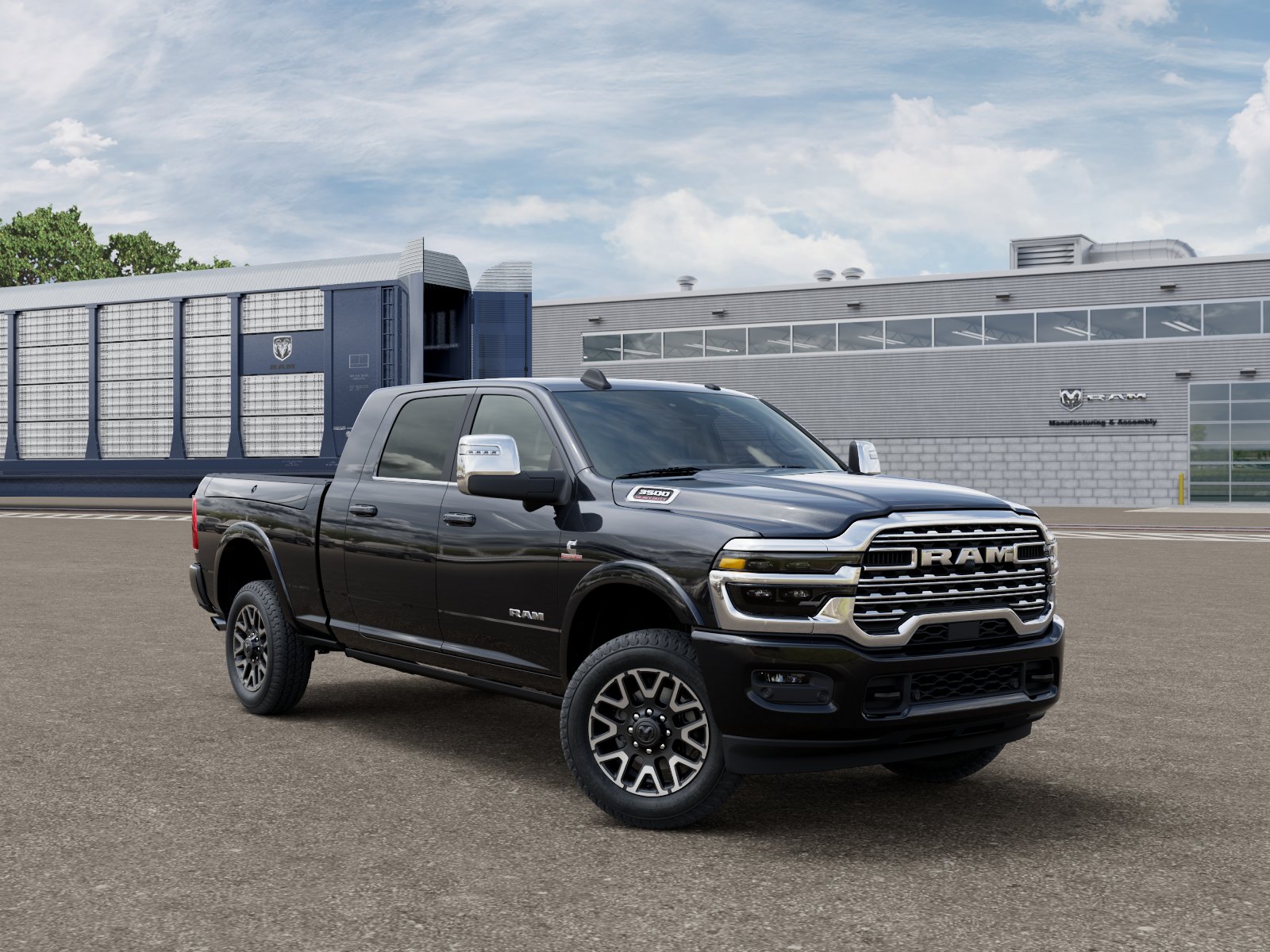 Ram 3500 LIMITED LONGHORN MEGA CAB 4X4 6'4 BOX