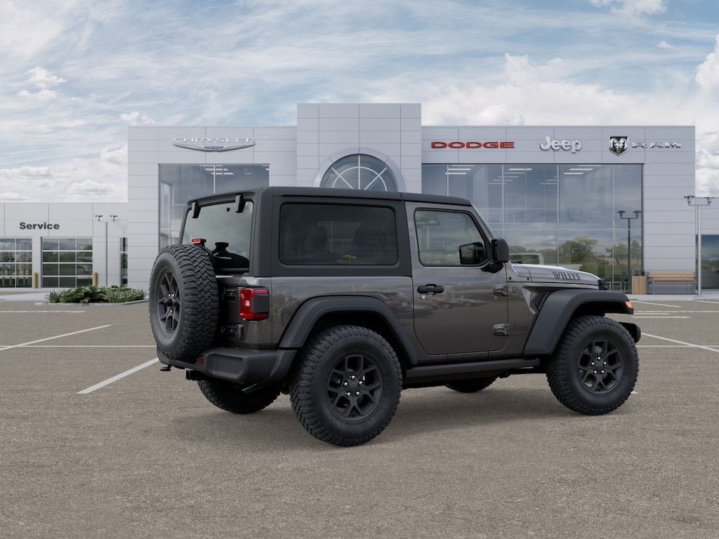 New 2025 Jeep Wrangler 2-DOOR WILLYS Sport Utility