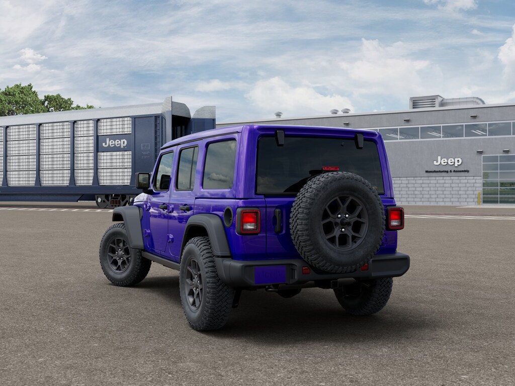 New 2026 Jeep Wrangler 4-DOOR WILLYS Sport Utility