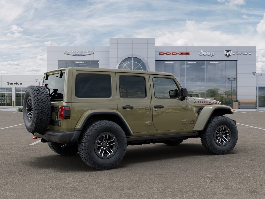 New 2026 Jeep Wrangler 4-DOOR RUBICON X Sport Utility