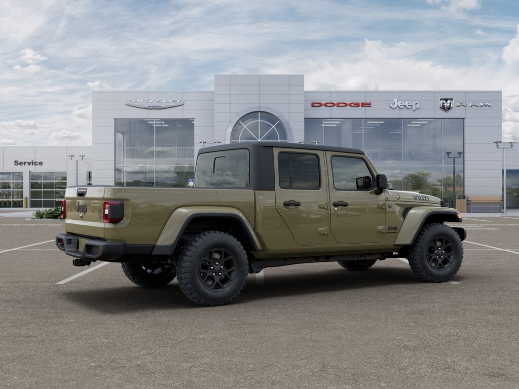 New 2025 Jeep Gladiator Willys Pickup