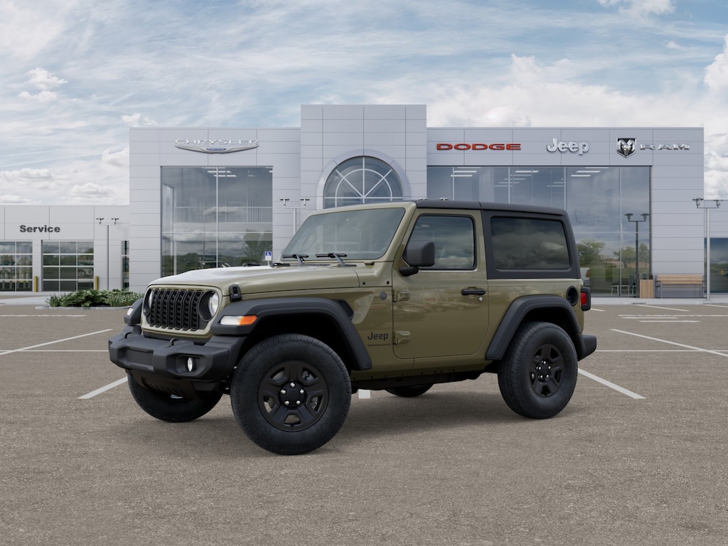 New 2025 Jeep Wrangler 2-DOOR SPORT Sport Utility