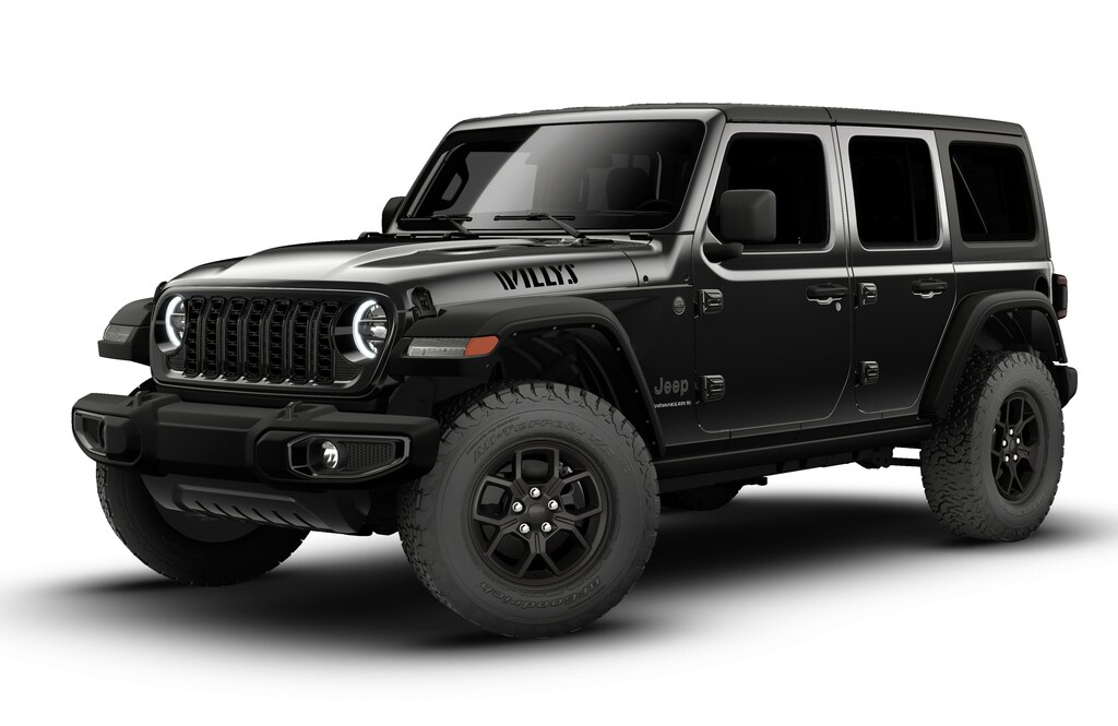 New 2026 Jeep Wrangler 4-DOOR WILLYS Sport Utility