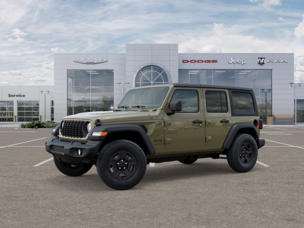 New 2025 Jeep Wrangler 4-DOOR SPORT Sport Utility