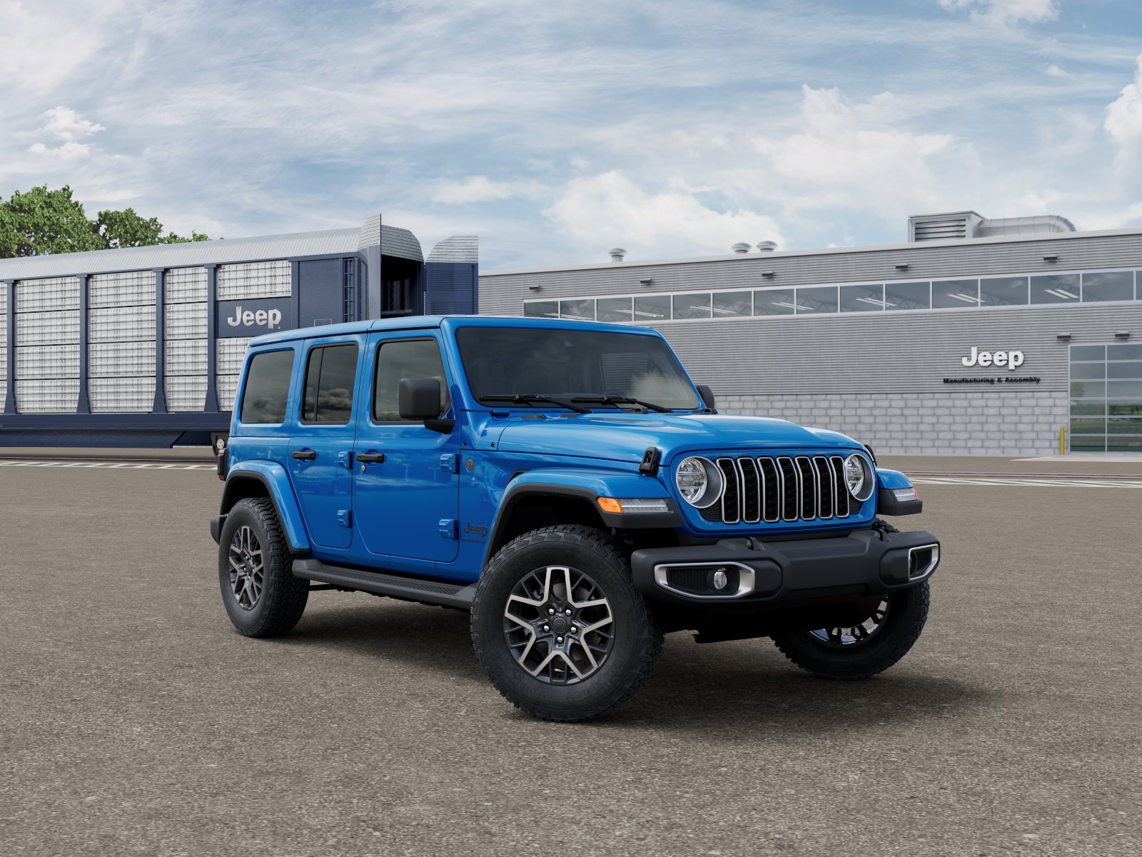 New 2027 Jeep Wrangler 4-DOOR SAHARA Sport Utility