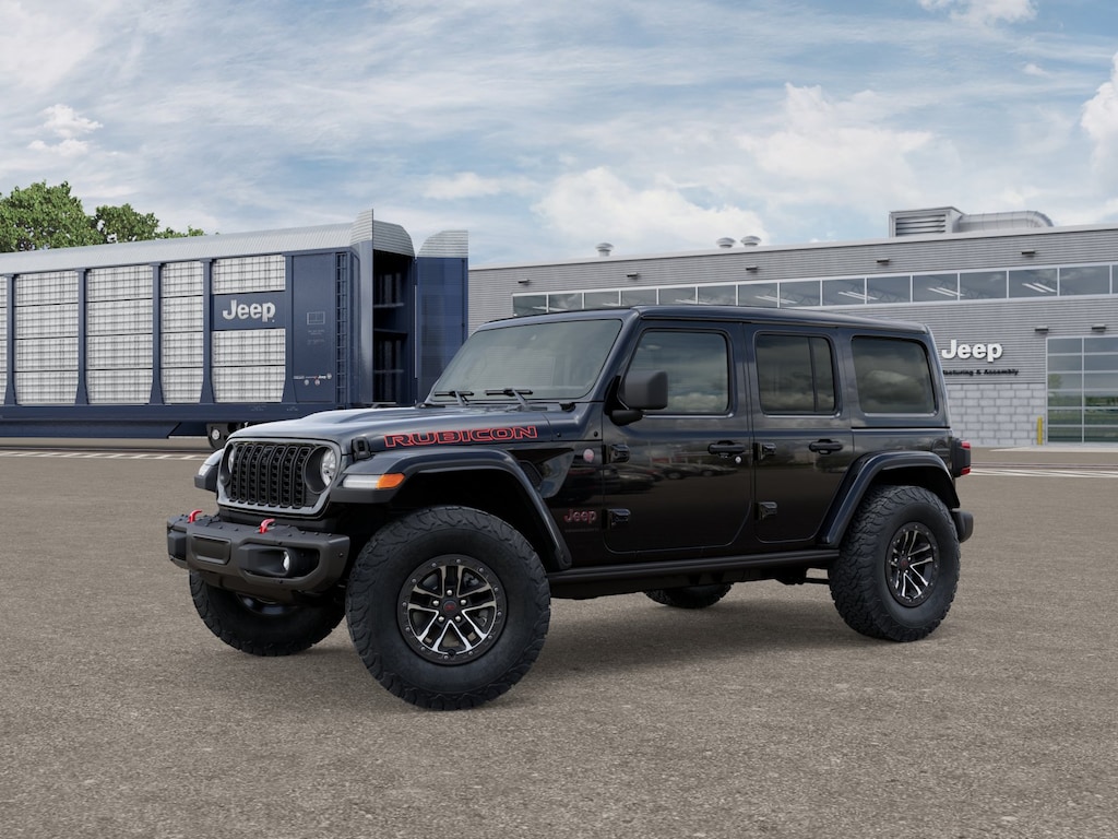 New 2025 Jeep Wrangler 4-DOOR RUBICON X Sport Utility