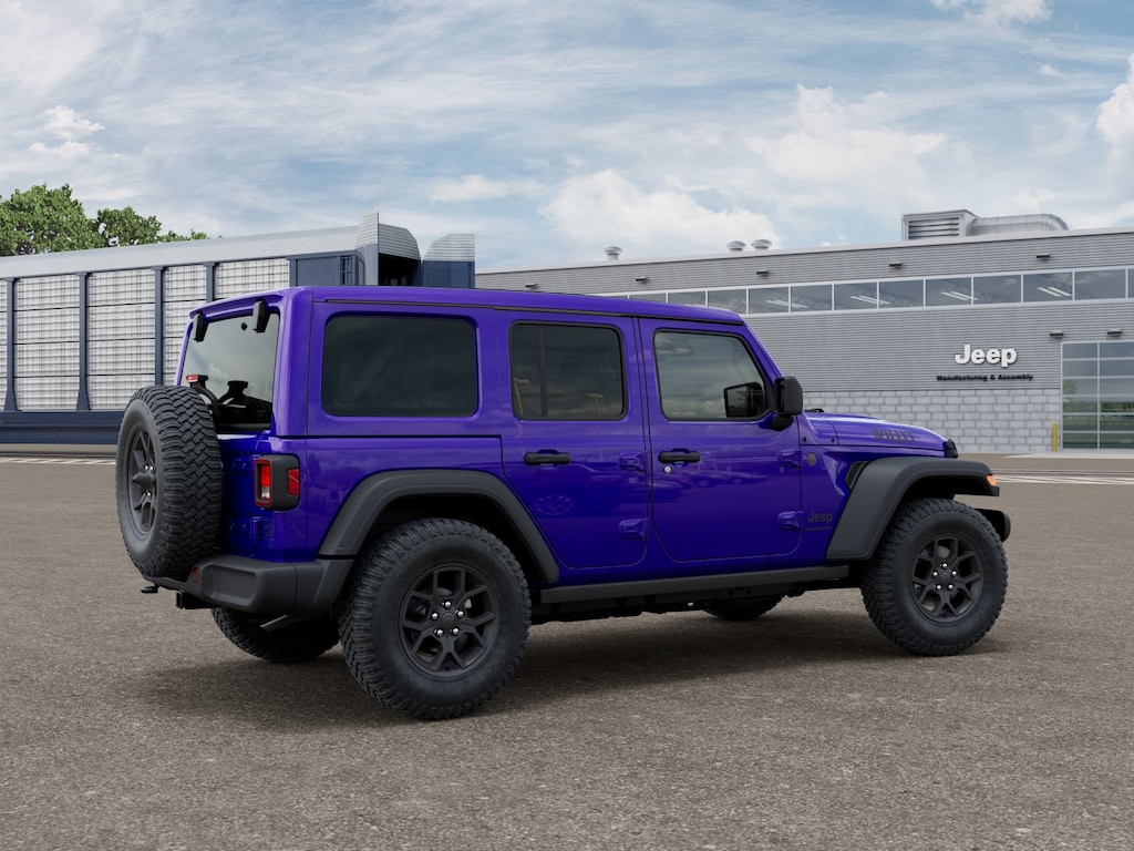 New 2026 Jeep Wrangler 4-DOOR WILLYS Sport Utility