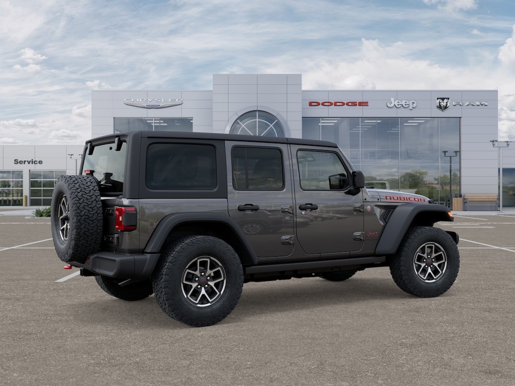 New 2025 Jeep Wrangler 4-DOOR RUBICON Sport Utility