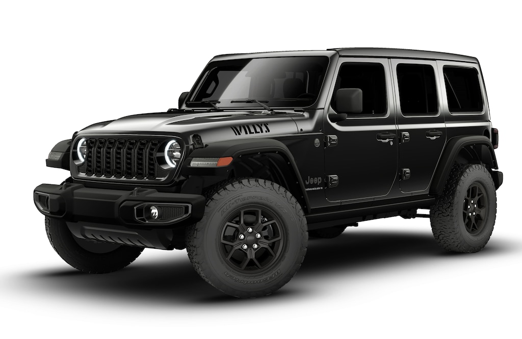 New 2026 Jeep Wrangler 4-DOOR WILLYS Sport Utility