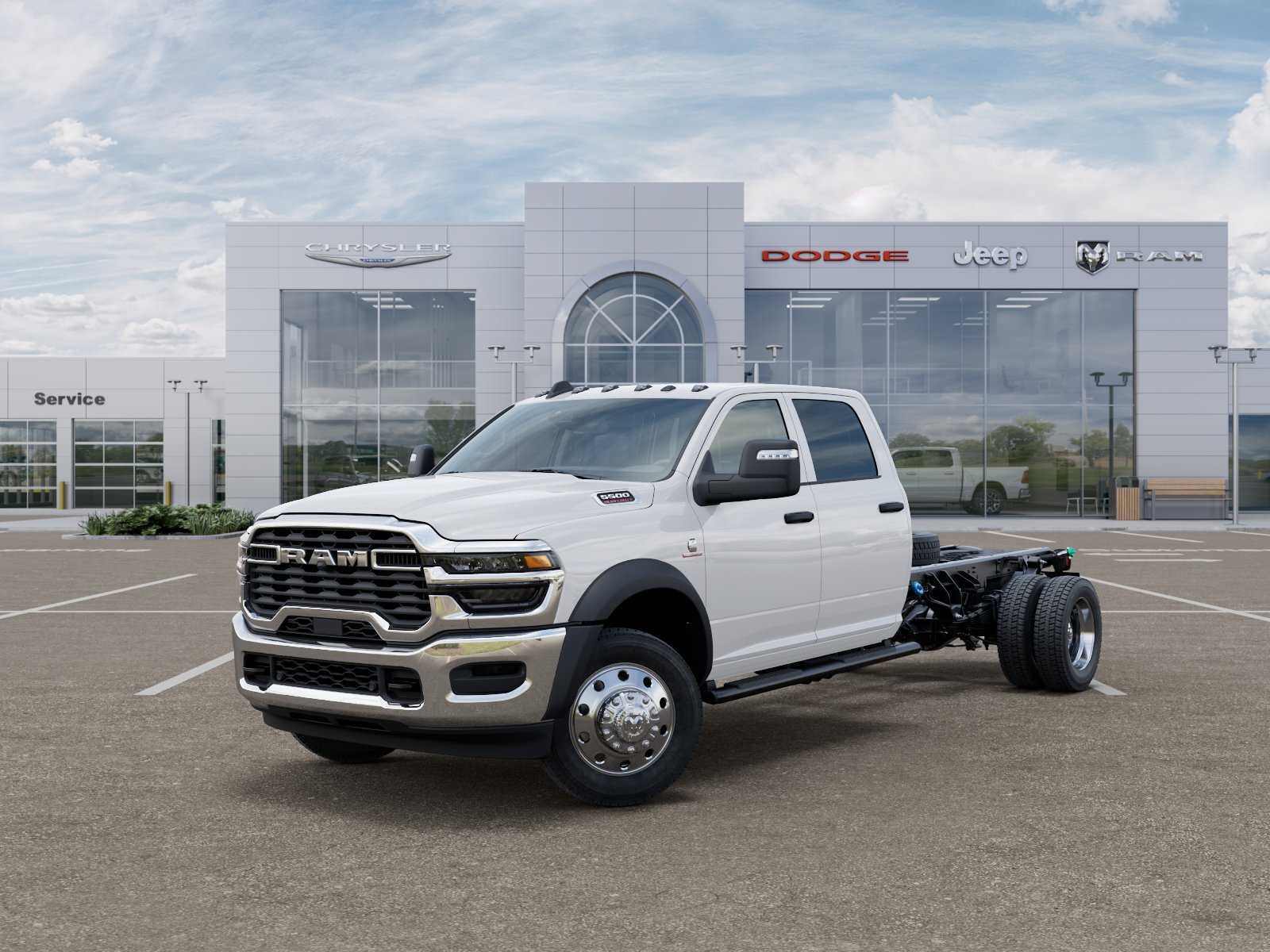 2027 Ram 5500 Chassis Cab TRADESMAN  CREW  4X4 84' CA Pickup