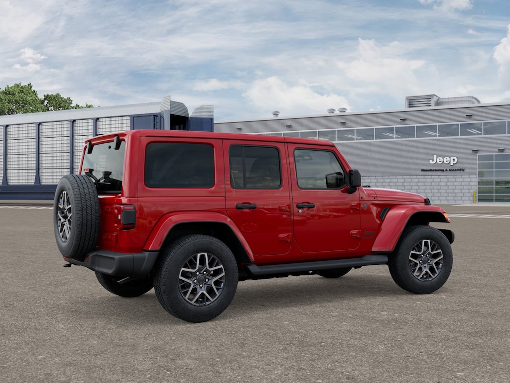 New 2025 Jeep Wrangler 4-DOOR SAHARA Sport Utility