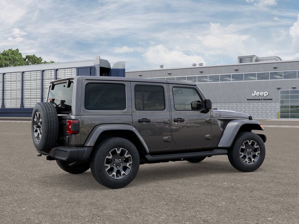 New 2025 Jeep Wrangler 4-DOOR SAHARA Sport Utility