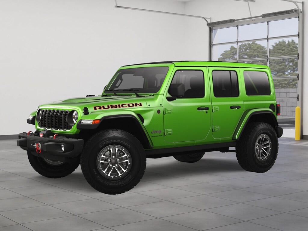 New 2025 Jeep Wrangler 4-DOOR RUBICON X Sport Utility