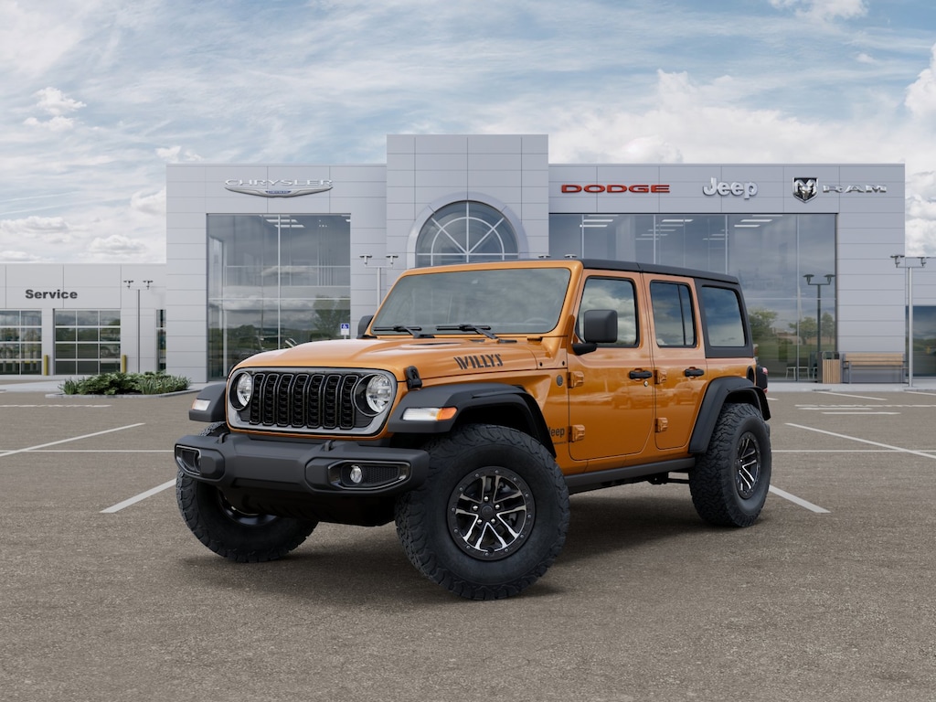 New 2026 Jeep Wrangler 4-DOOR WILLYS Sport Utility