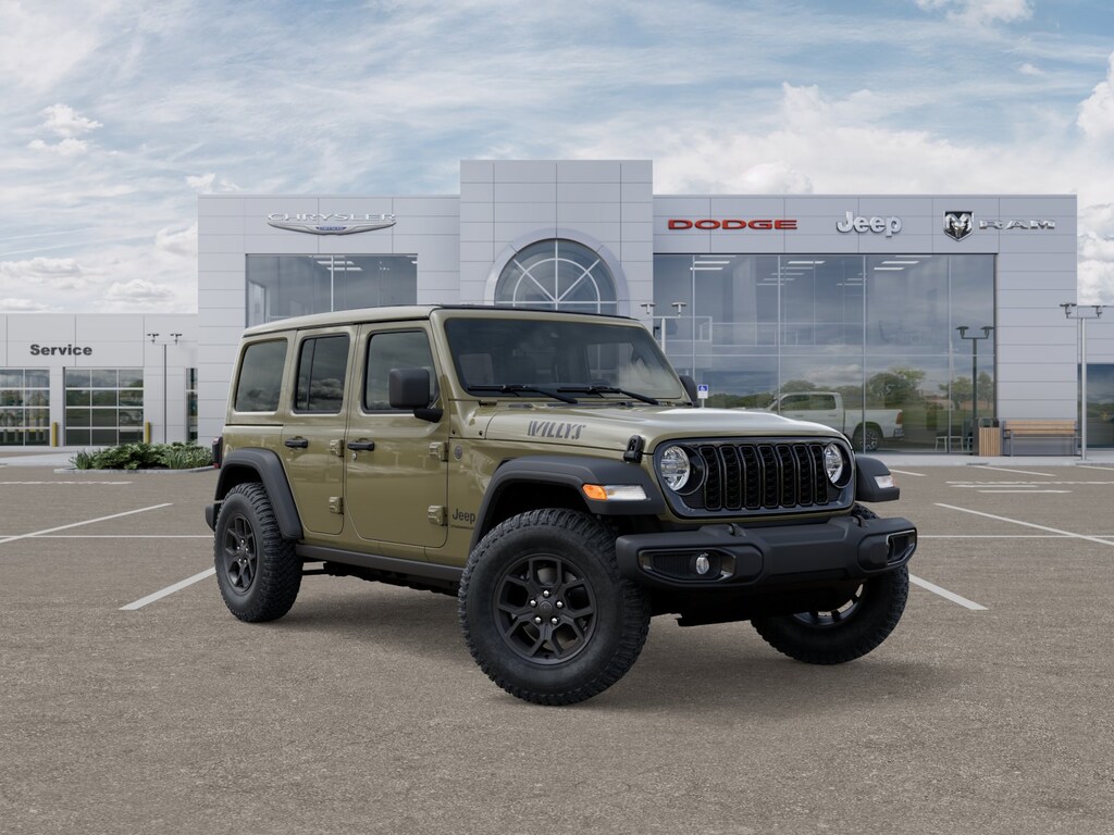 New 2025 Jeep Wrangler Willys Sport Utility