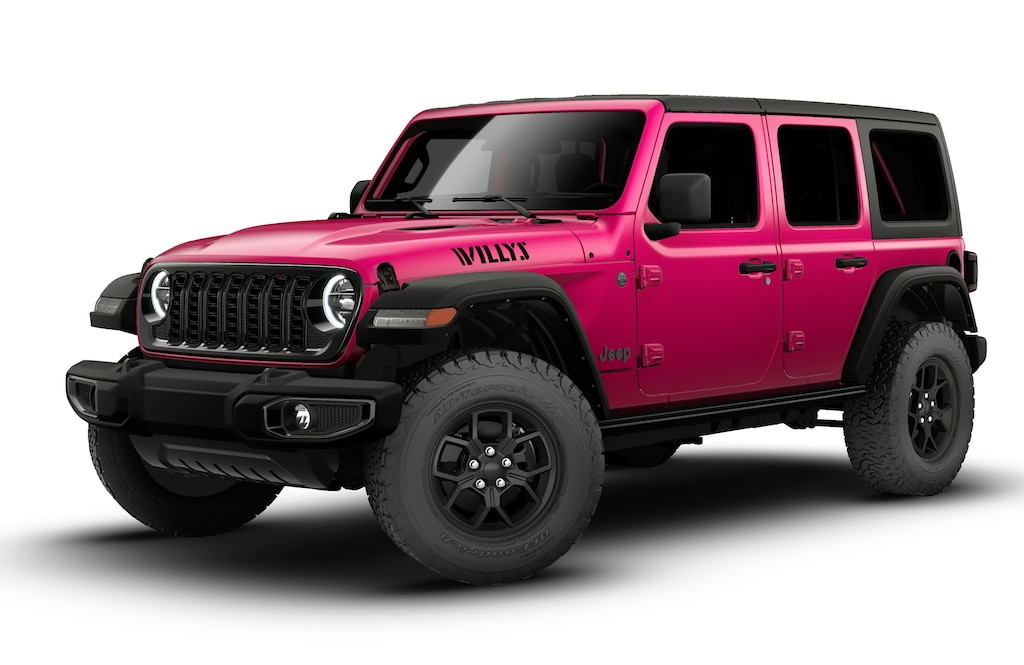 New 2026 Jeep Wrangler 4-DOOR WILLYS Sport Utility