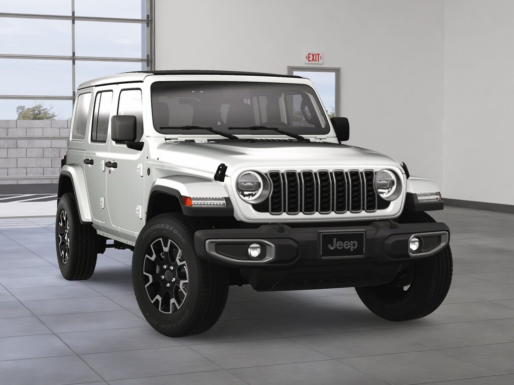 New 2025 Jeep Wrangler 4-DOOR SAHARA Sport Utility