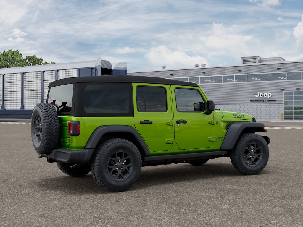 New 2026 Jeep Wrangler 4-DOOR WILLYS Sport Utility