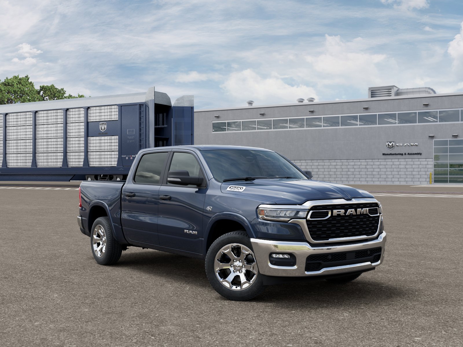 New 2027 Ram 1500 BIG HORN CREW CAB 4X4 5'7' BOX Pickup
