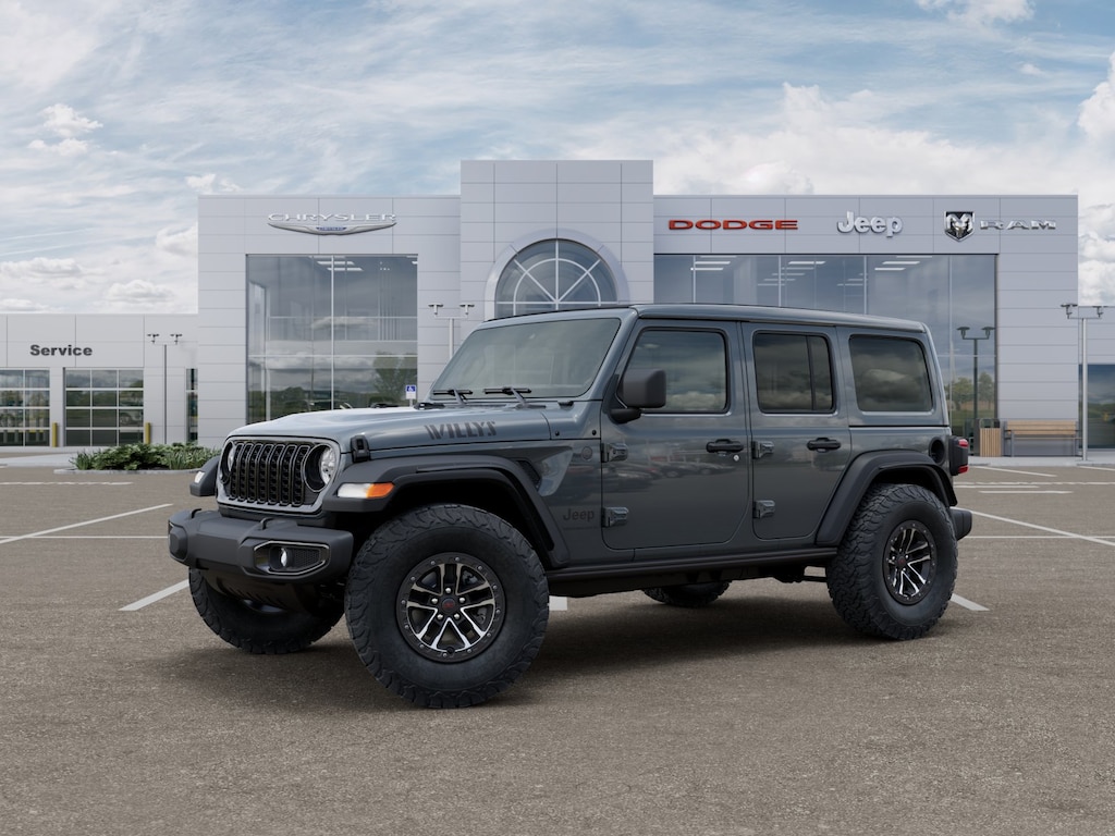 New 2025 Jeep Wrangler Willys Sport Utility