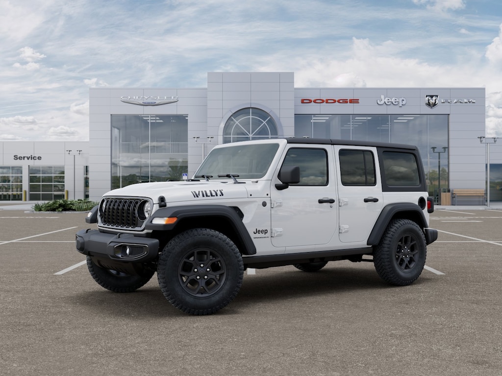 New 2026 Jeep Wrangler 4-Door Willys 4x4 SUV