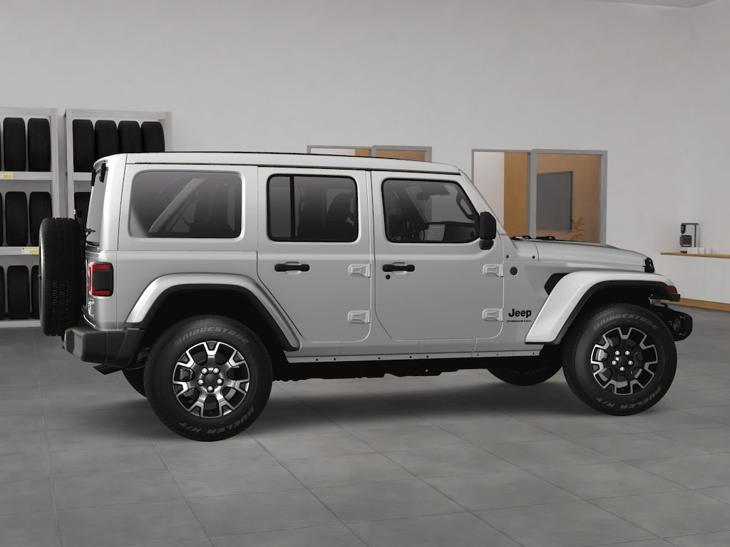 New 2025 Jeep Wrangler 4-DOOR SAHARA Sport Utility